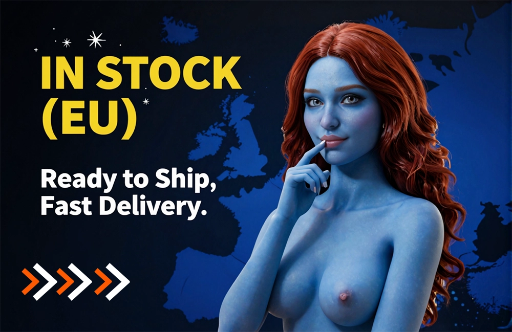 EU in stock availability with ready to ship service and fast delivery logistics promotion